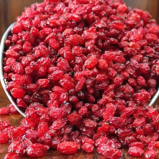 تصویر 2 از فروش زرشک قرمز پفکی + قیمت خرید به صرفه